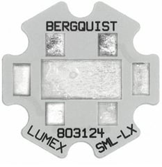 Mounting an LED on a metal core printed circuit board (MCPCB) Figure 1